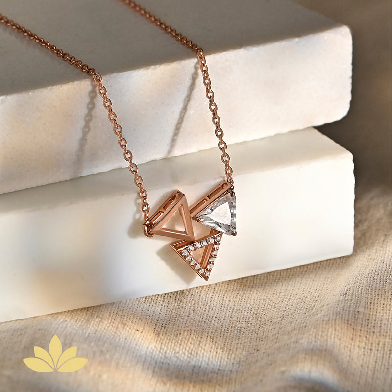 Triangle Cluster Pendant